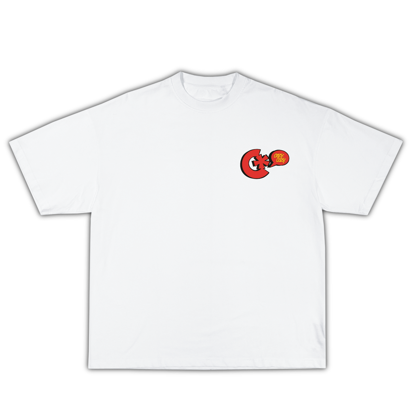 Cozy comic logo tshirt