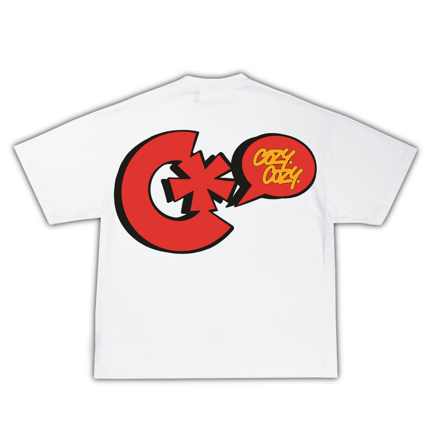 Cozy comic logo tshirt